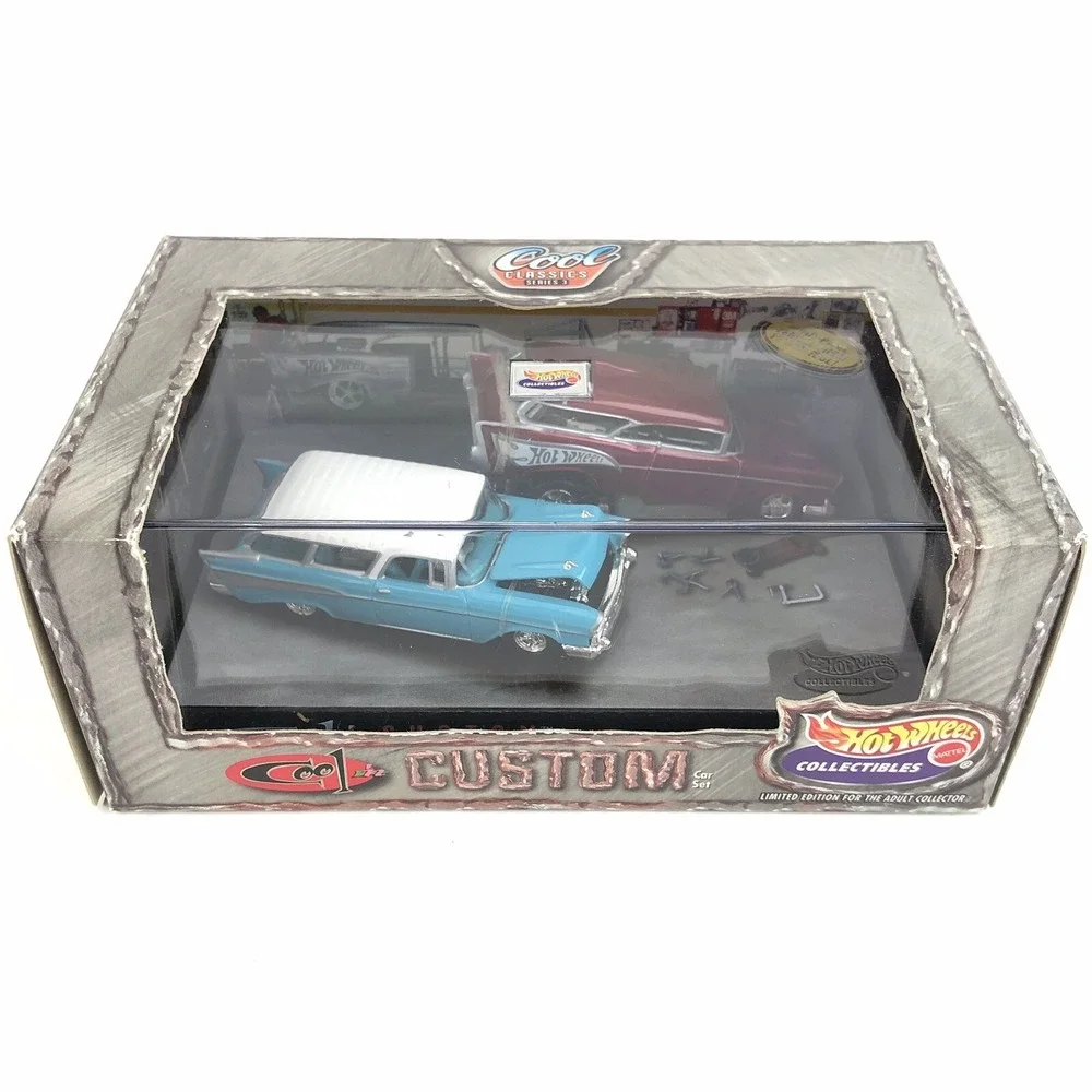 Hot Wheels Cool n Custom Cool Classics Series 3 57 1957 Chevy Nomad Diecast 1/64